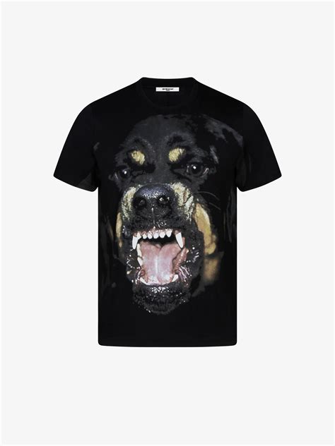 fake givenchy dog shirt|givenchy dog print shirts.